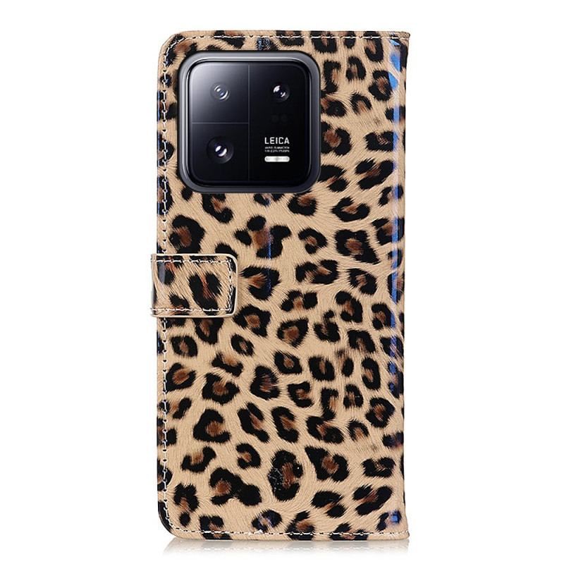 Flip Cover Xiaomi 13 Pro Leopard