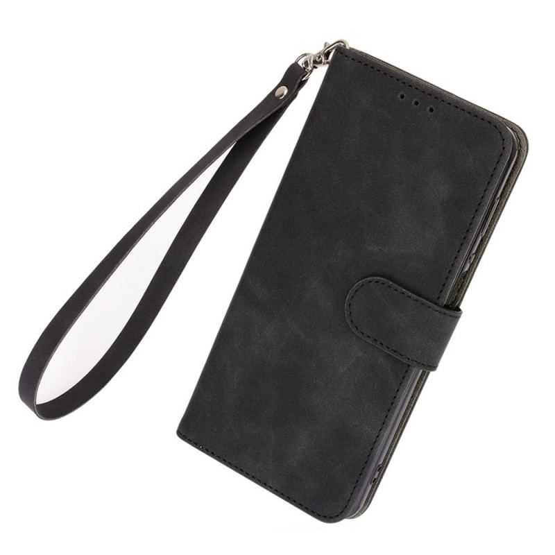 Flip Cover Xiaomi 13 Pro Med Snor Vintage Strappy