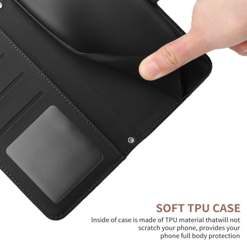 Flip Cover Xiaomi 13 Pro Sommerfugle Og Skulderrem