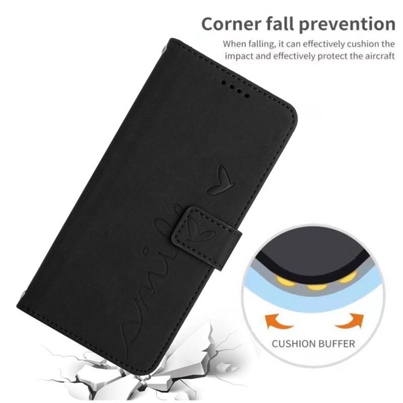 Flip Cover Xiaomi 13 Smil Med Snor