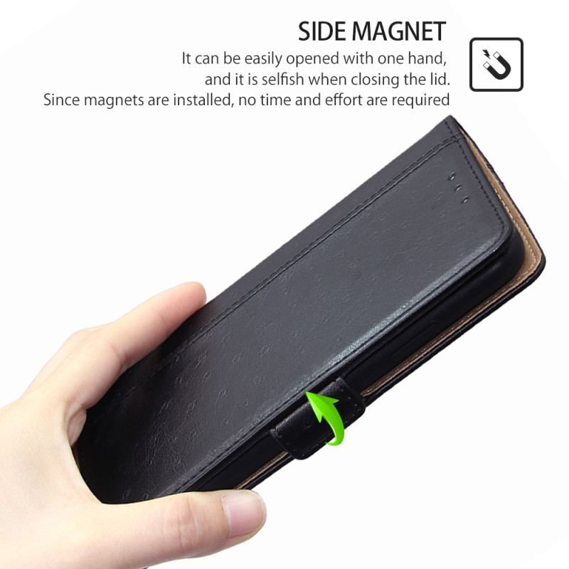 Flip Cover Xiaomi 13 Struds Hudtekstur