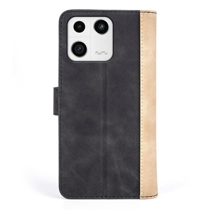 Flip Cover Xiaomi 13 Wave Læder Stil