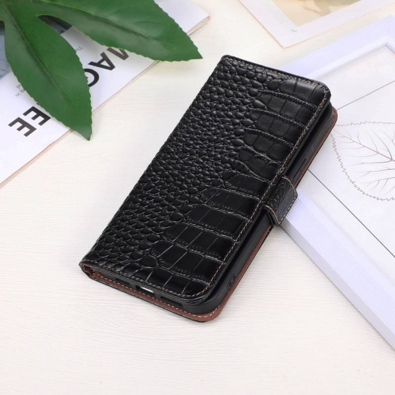 Flip Cover Xiaomi Redmi A1 Crocodile Style Rfid