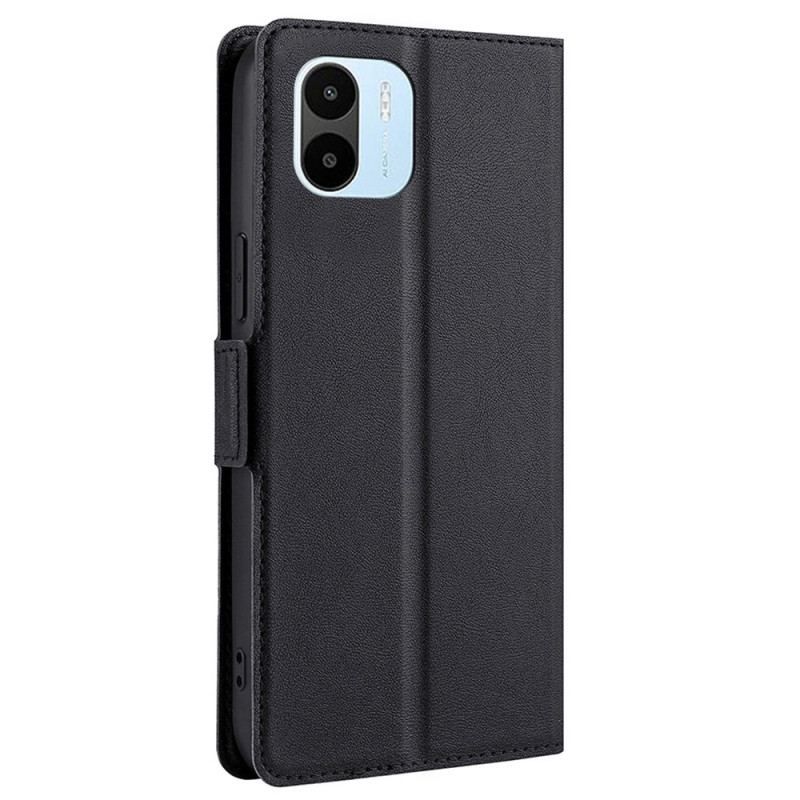 Flip Cover Xiaomi Redmi A1 Læder Cover Flap Dobbelt Design