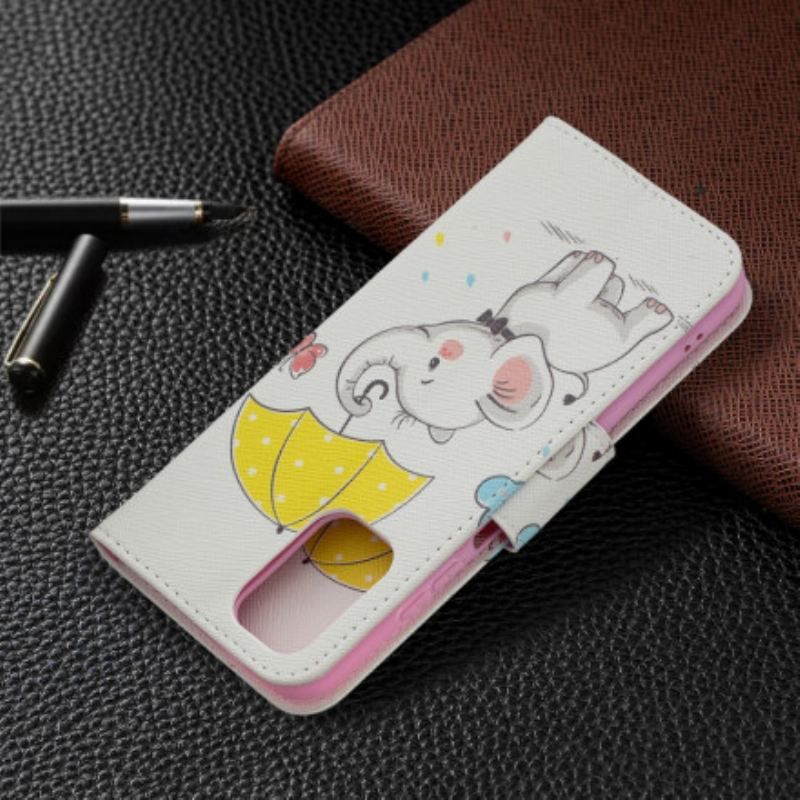 Flip Cover Xiaomi Redmi Note 10 / 10S Baby Elefant