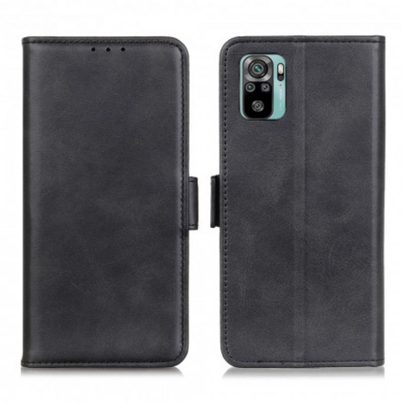 Flip Cover Xiaomi Redmi Note 10 / 10S Læder Cover Dobbelt Klap