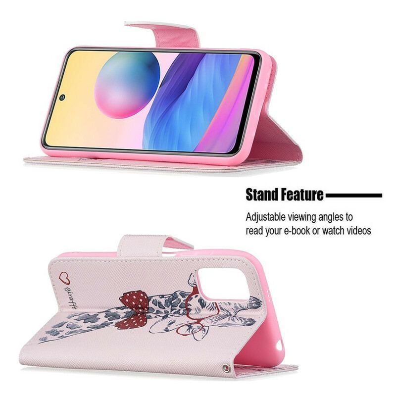 Flip Cover Xiaomi Redmi Note 10 5G Brainy Giraf