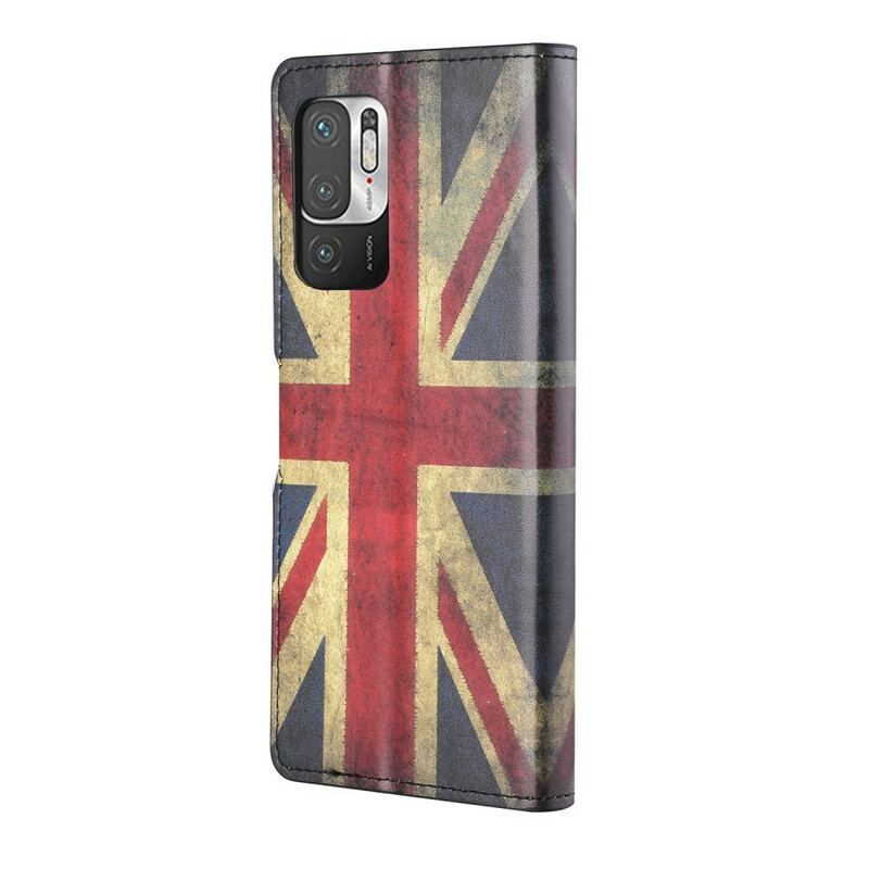 Flip Cover Xiaomi Redmi Note 10 5G England Flag