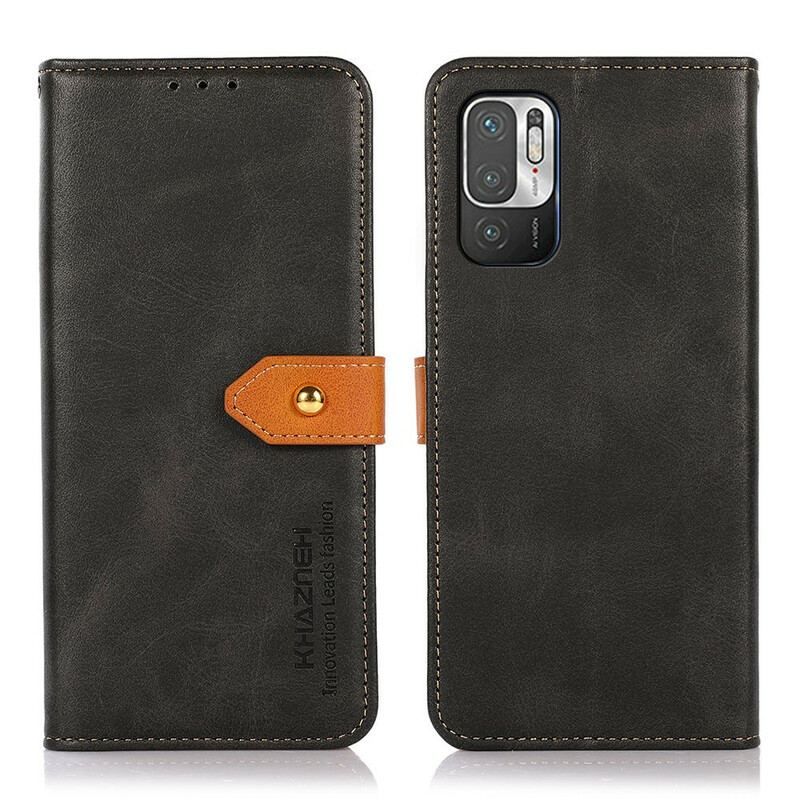 Flip Cover Xiaomi Redmi Note 10 5G Med Khazneh-strop