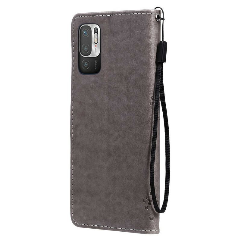 Flip Cover Xiaomi Redmi Note 10 5G Med Snor Lanyard Daydream