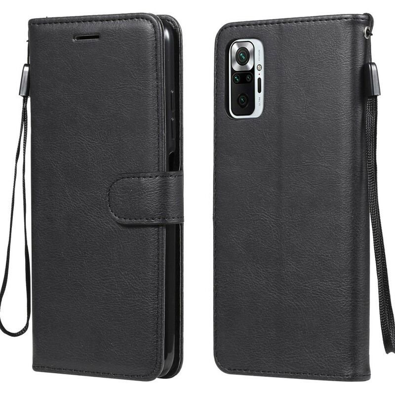 Flip Cover Xiaomi Redmi Note 10 5G Monokrom