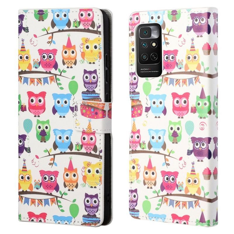 Flip Cover Xiaomi Redmi Note 11 / 11S Flere Ugler