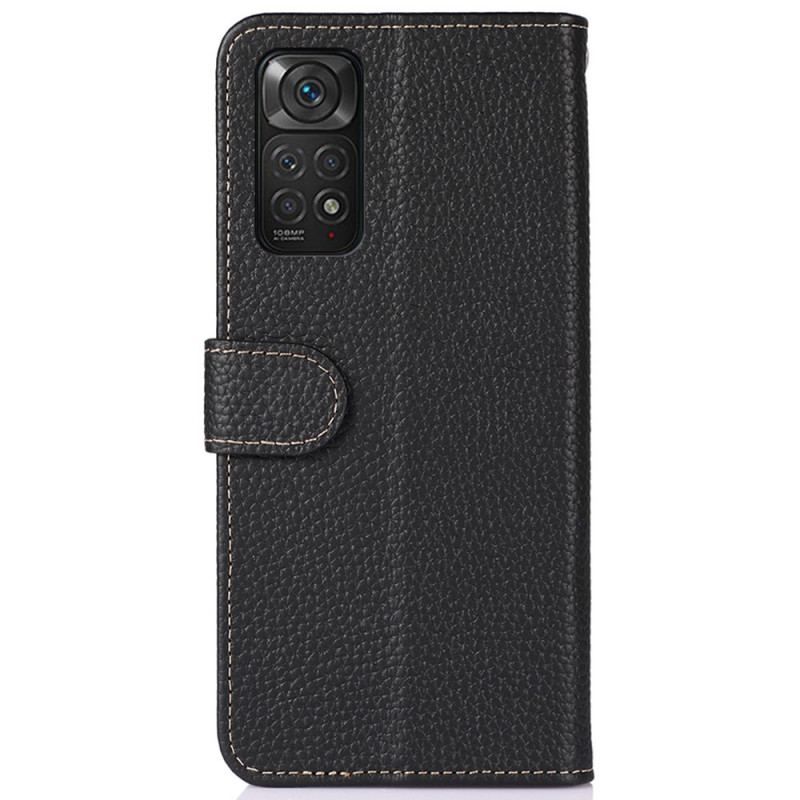 Flip Cover Xiaomi Redmi Note 11 / 11S Khazneh Litchi Læder