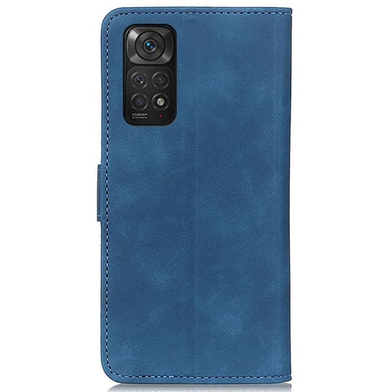 Flip Cover Xiaomi Redmi Note 11 / 11S Khazneh Vintage Lædereffekt