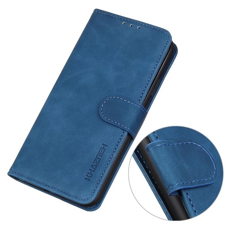 Flip Cover Xiaomi Redmi Note 11 / 11S Khazneh Vintage Lædereffekt