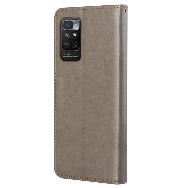 Flip Cover Xiaomi Redmi Note 11 / 11S Med Snor Rem Blomster