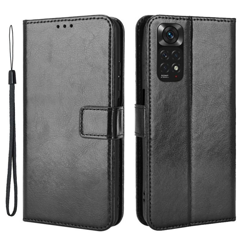 Flip Cover Xiaomi Redmi Note 11 / 11S Prangende Kunstlæder