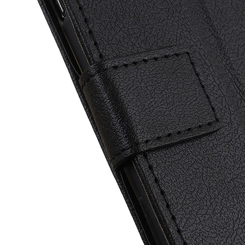 Flip Cover Xiaomi Redmi Note 11 / 11S Premium Litchi Imiteret Læder