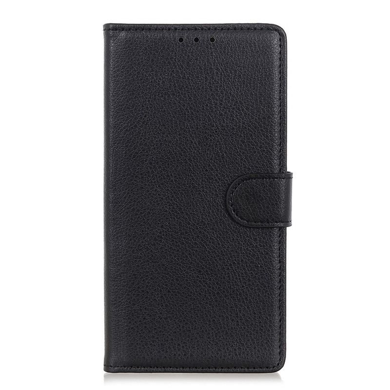 Flip Cover Xiaomi Redmi Note 11 / 11S Traditionelt Litchi