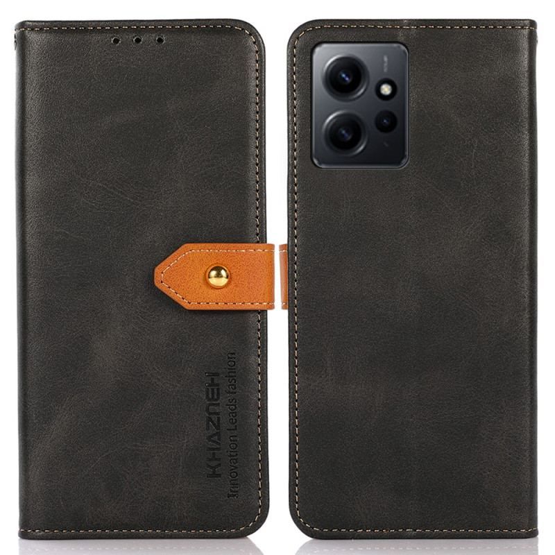 Flip Cover Xiaomi Redmi Note 12 4G Med Khazneh-strop