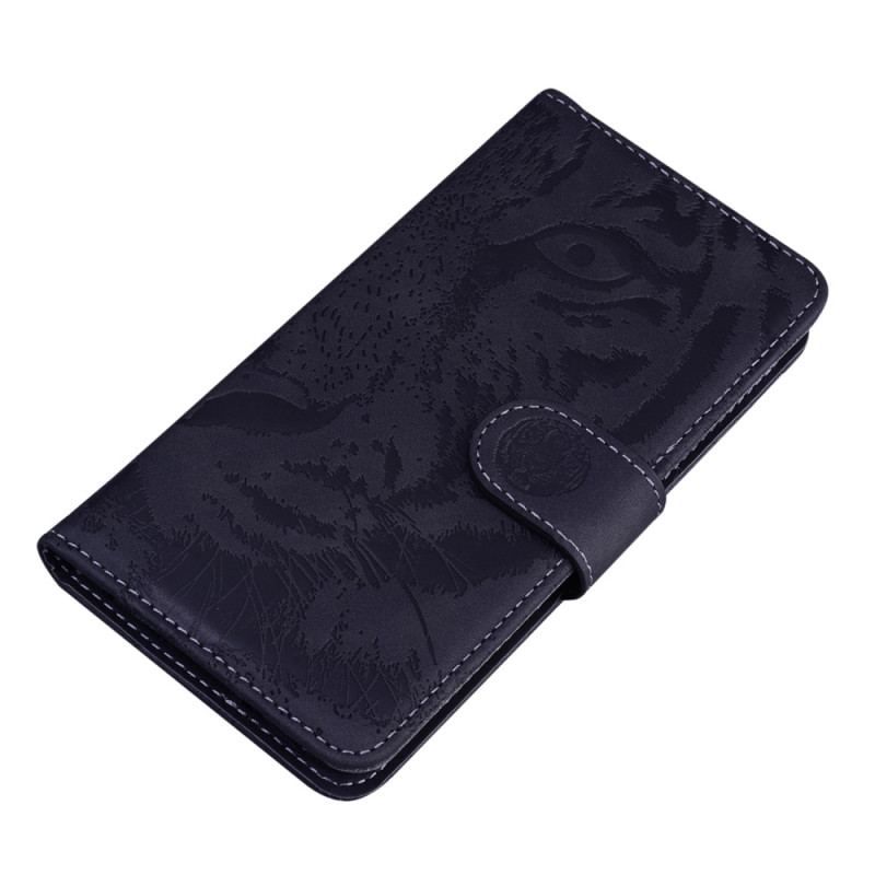 Flip Cover Xiaomi Redmi Note 12 4G Tiger Fodaftryk