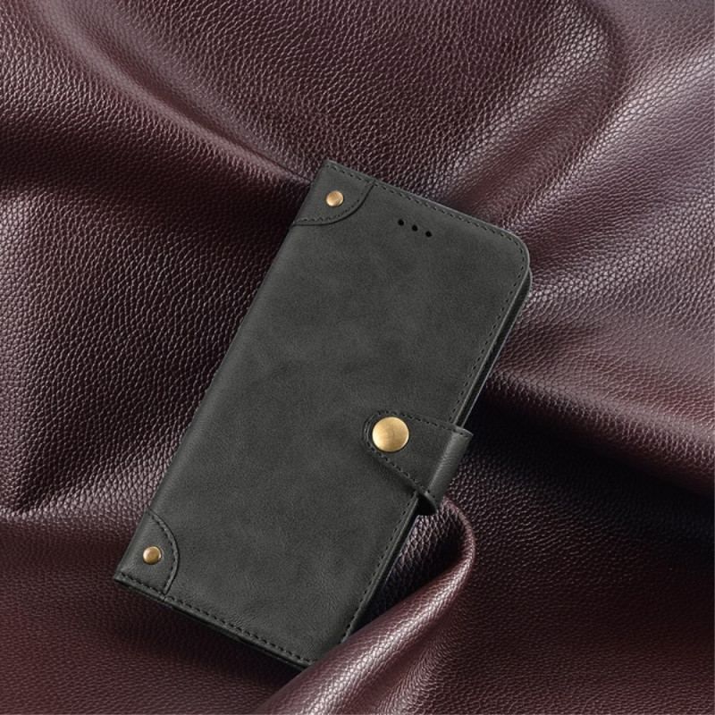 Flip Cover Xiaomi Redmi Note 12 5G Magnetisk Knap