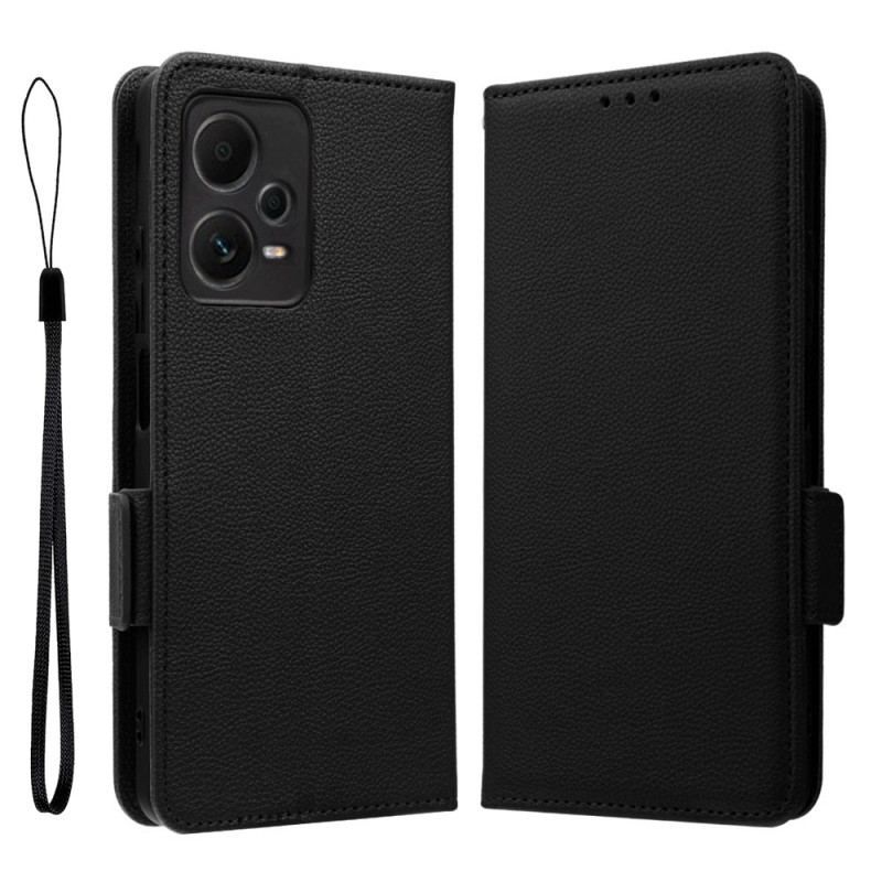 Flip Cover Xiaomi Redmi Note 12 Pro Med Snor Tynd Strappy