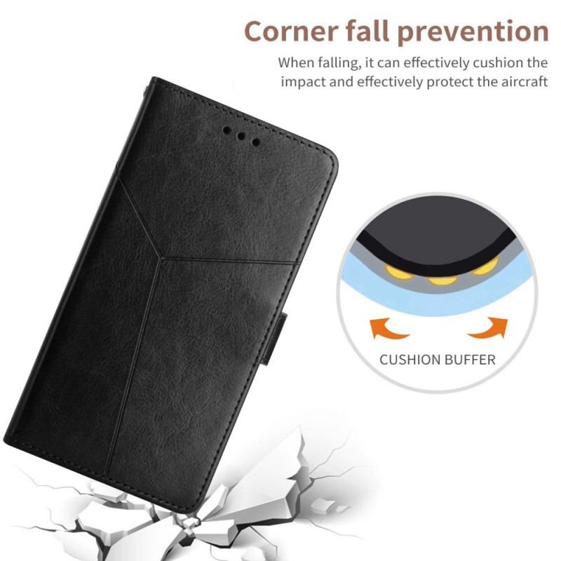 Flip Cover Xiaomi Redmi Note 12 Pro Med Snor Y Strappy Design