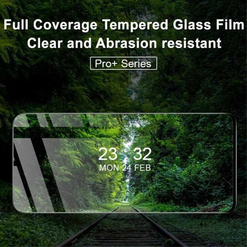 Honor 50 Lite / Huawei Nova 8I Black Edge Skærmbeskytter I Hærdet Glas