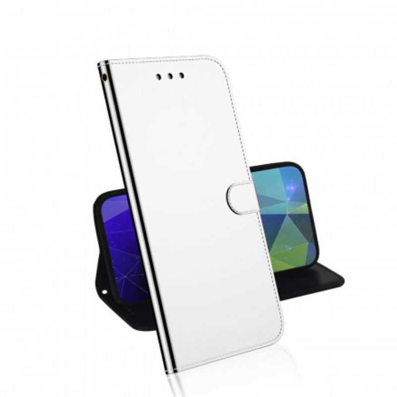 Læder Cover Samsung Galaxy A52 4G / A52 5G / A52s 5G Spejlcover I Imiteret Læder