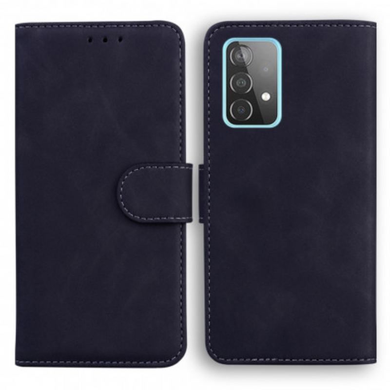 Læder Cover Samsung Galaxy A52 4G / A52 5G / A52s 5G Vintage Couture Læderstil