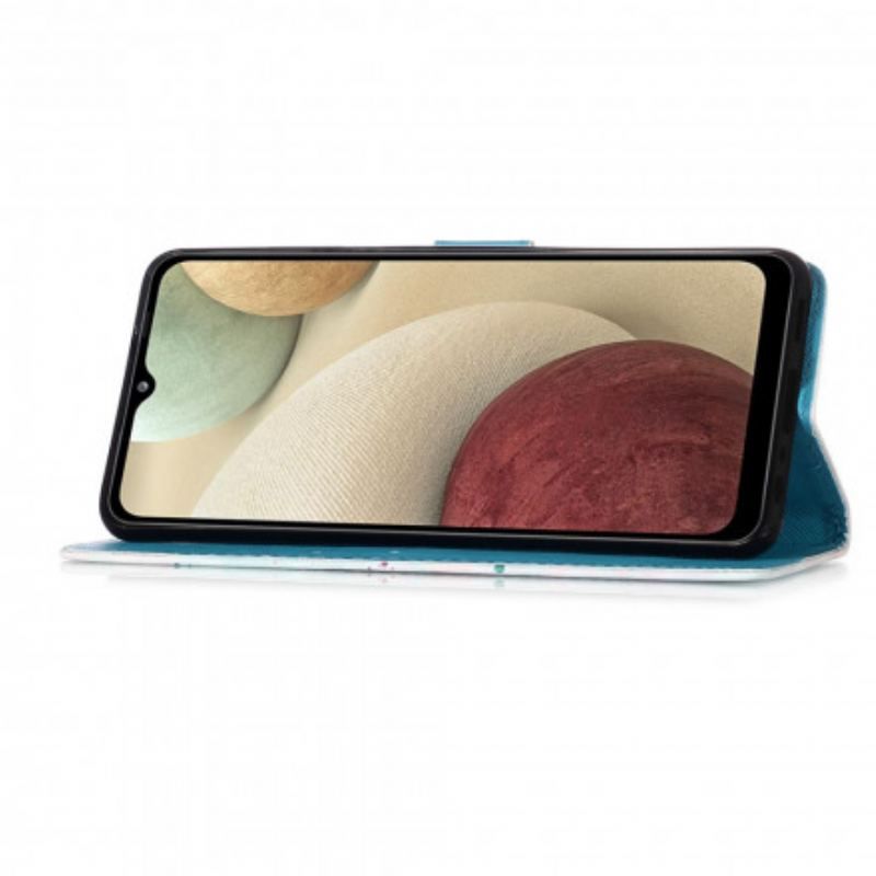 Læder Cover Samsung Galaxy M12 / A12 Pastel Drømmefanger