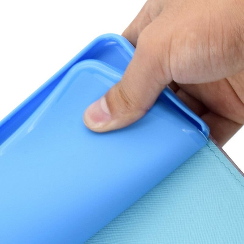 Læder Cover Samsung Galaxy Tab A7 Lite Eiffeltårnet Cykel