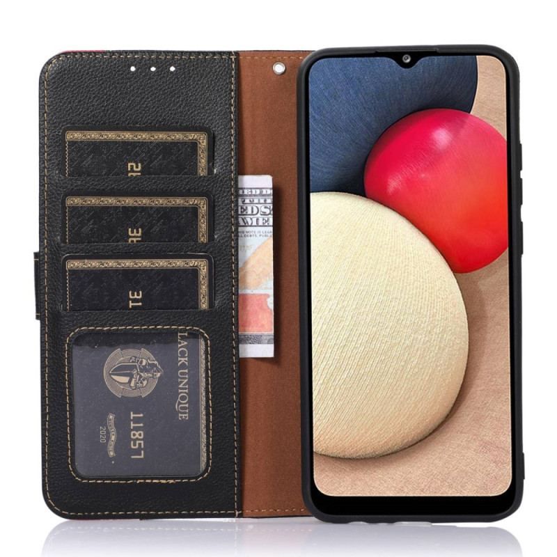 Læder Cover Xiaomi 13 Lite Lychee Style Rfid Khazneh