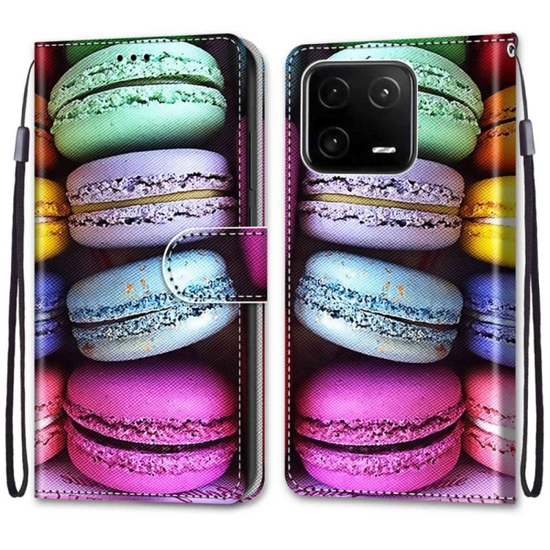 Læder Cover Xiaomi 13 Pro Macarons