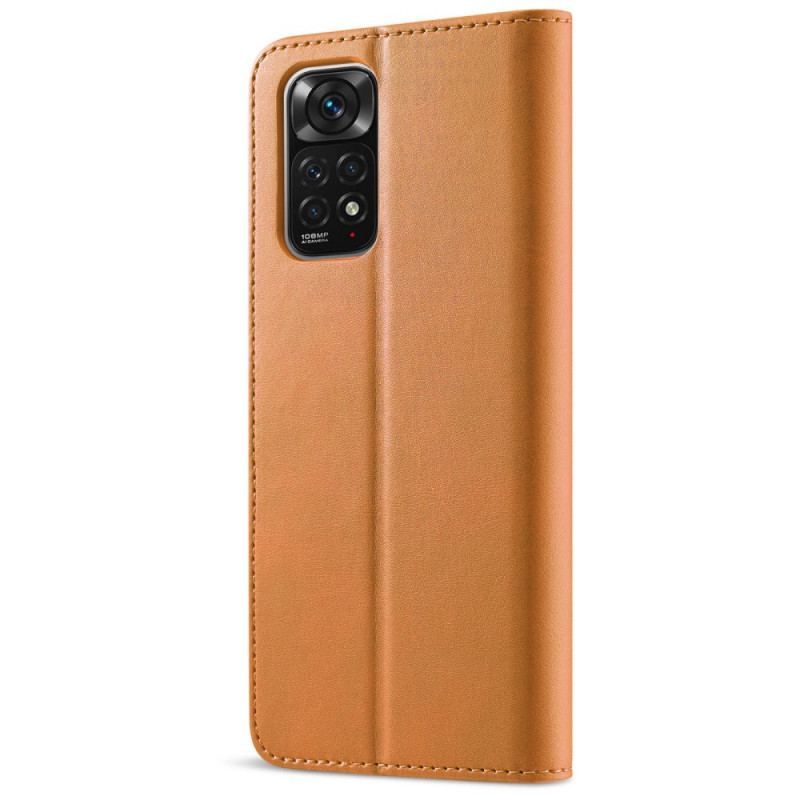 Læder Cover Xiaomi Redmi Note 11 / 11S Lc.imeeke Lædereffekt