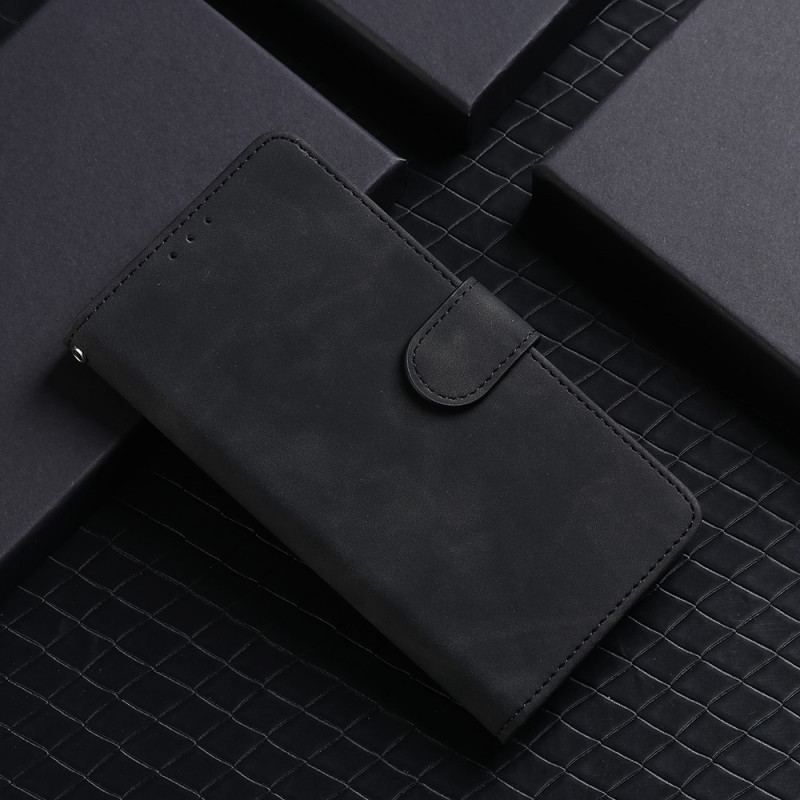 Læder Cover Xiaomi Redmi Note 11 / 11S Skin-touch Med Snor
