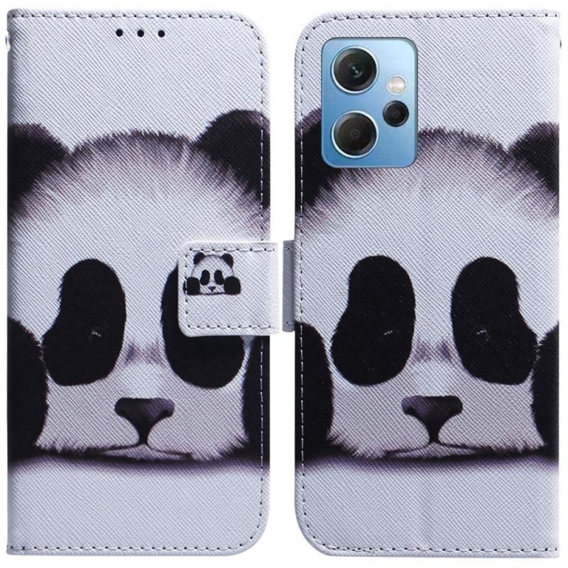 Læder Cover Xiaomi Redmi Note 12 4G Panda