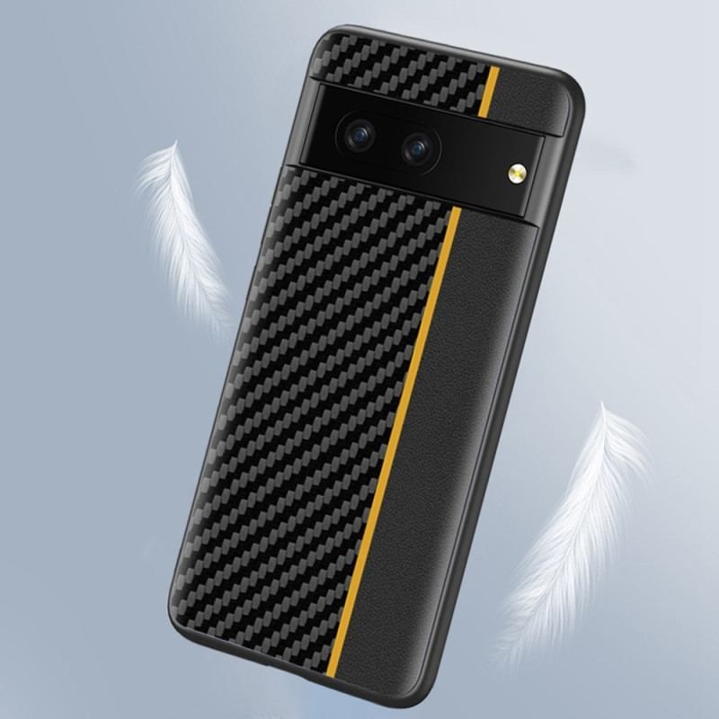 Mobilcover Google Pixel 7 Carbon Fiber Line