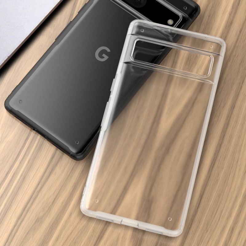Mobilcover Google Pixel 7 Gennemsigtige Silikonekanter