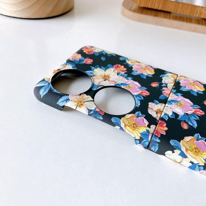 Mobilcover Huawei P50 Pocket Blomster