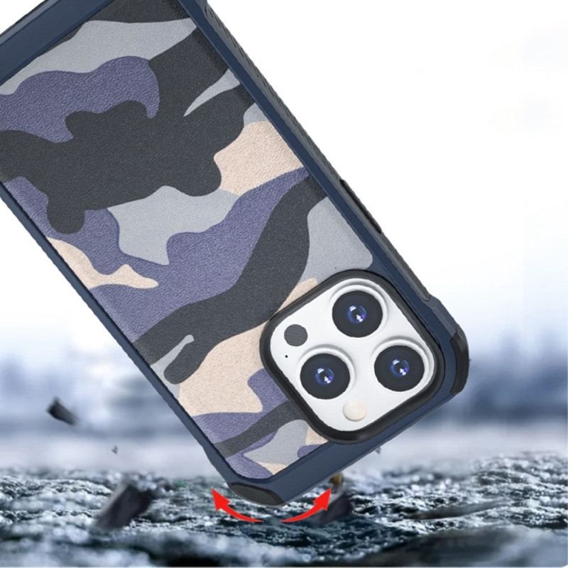 Mobilcover iPhone 14 Pro Forstærket Camouflage