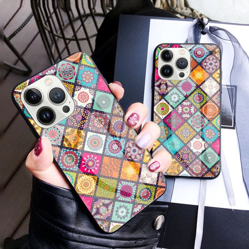 Mobilcover iPhone 15 Pro Patchwork