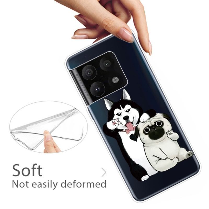 Mobilcover OnePlus 10 Pro 5G Sjove Hunde