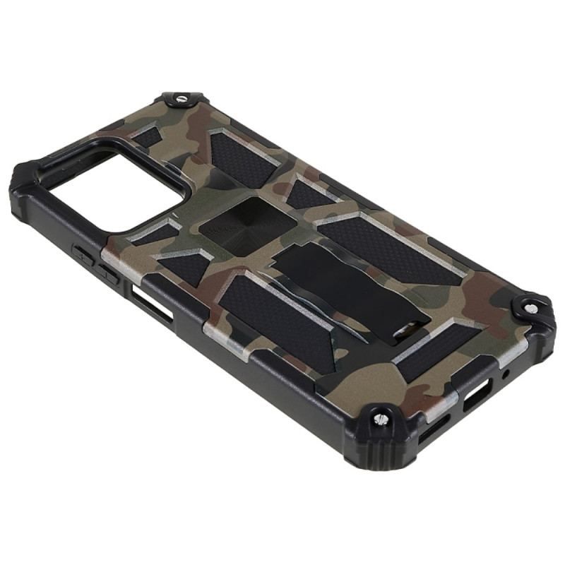 Mobilcover Poco X5 5G Camouflage Aftagelig Støtte