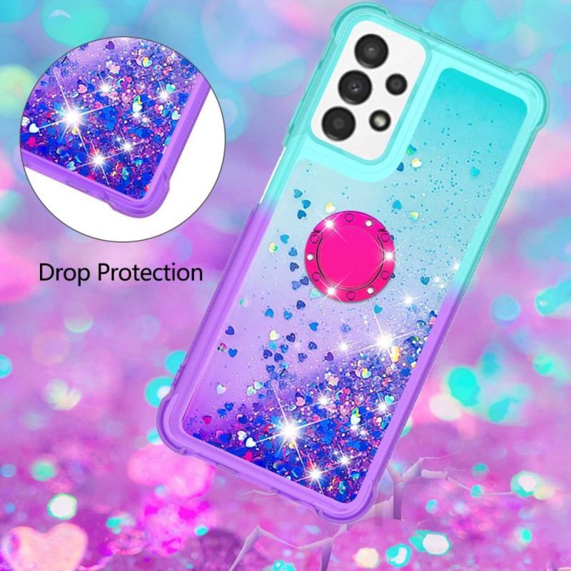 Mobilcover Samsung Galaxy A13 Glitter Ring-bracket