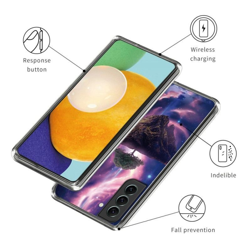 Mobilcover Samsung Galaxy S23 Plus 5G Futuristisk Silikonetræ