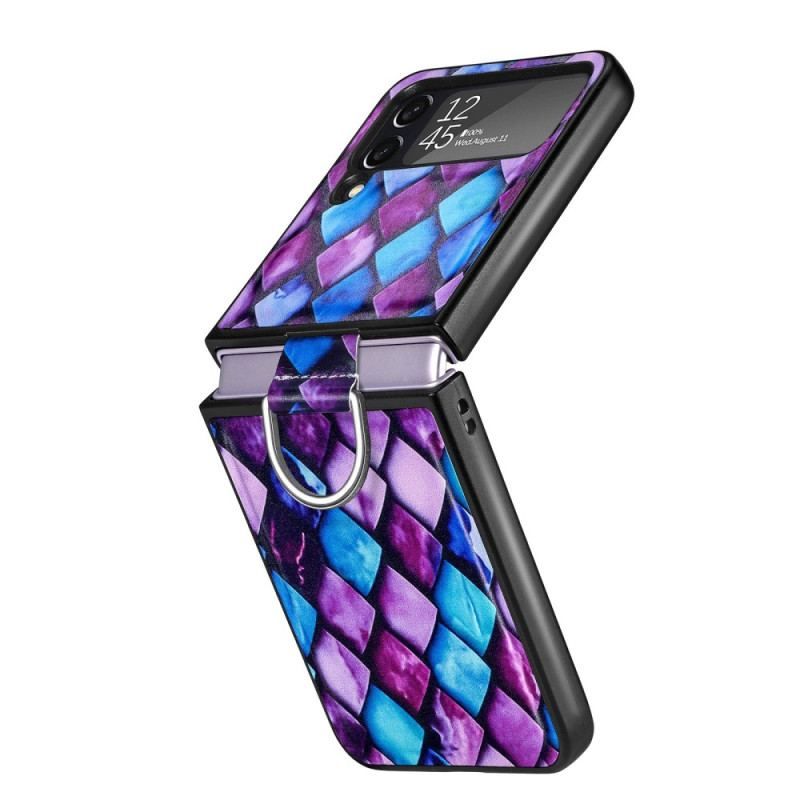 Mobilcover Samsung Galaxy Z Flip 4 Flip Cover Fantasy Med Ring Caseneo