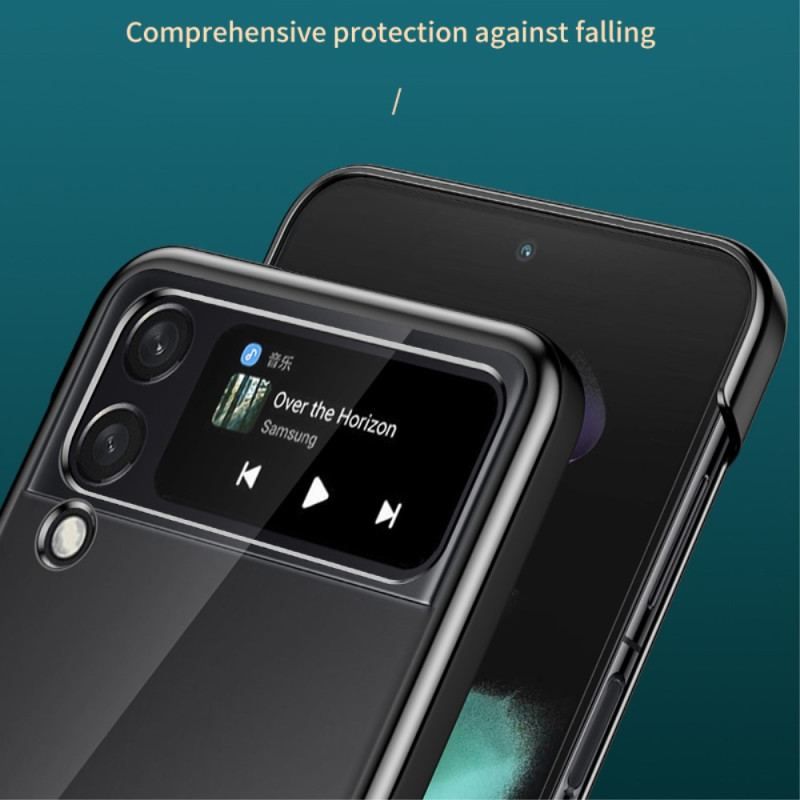 Mobilcover Samsung Galaxy Z Flip 4 Flip Cover Sømløse Farvede Konturer
