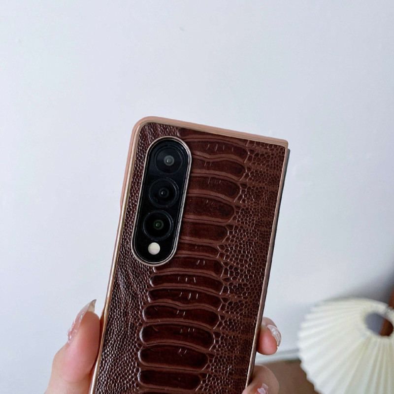 Mobilcover Samsung Galaxy Z Fold 4 Croco Line